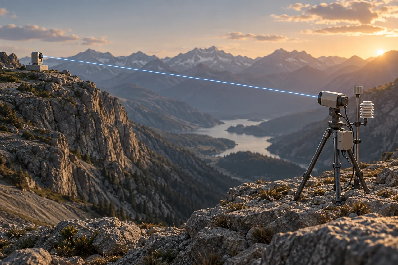 Concept render of optical power equipment at a remote site